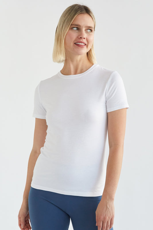 Soft Bamboo Crew Neck T-Shirt