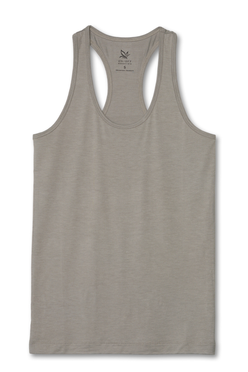 Flattering Bamboo Scoop Neck Tank